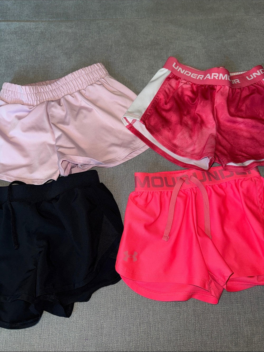 Under Armour Pink Athletic Shorts - Women's